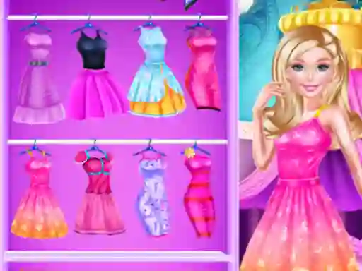 თამაში Barbie Fashion Closet ონლაინ