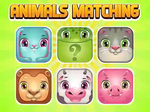 თამაში Animals Memory Matching ონლაინ