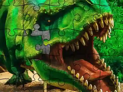 თამაში Dino Park Jigsaw ონლაინ