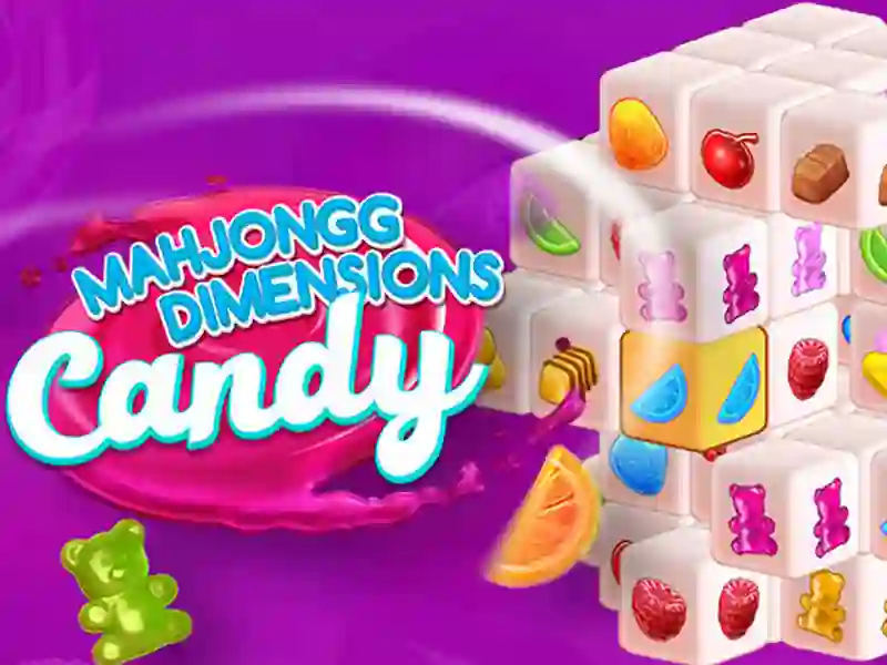 თამაში Candy 3D Mahjong ონლაინ