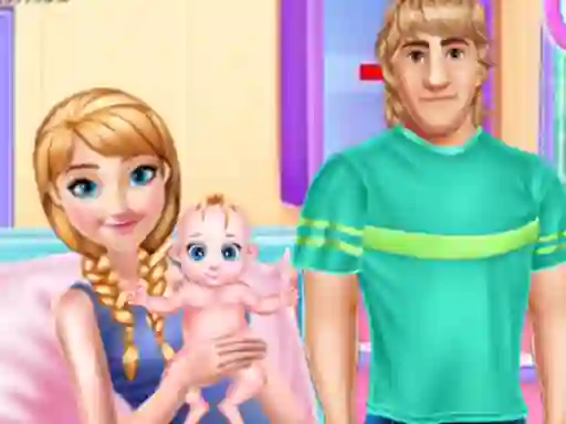 თამაში Pregnant Anna and Baby Care ონლაინ