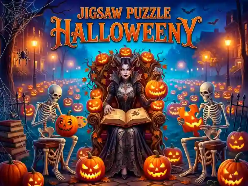 თამაში Jigsaw Puzzle Halloweeny ონლაინ