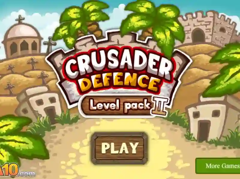 თამაში Crusader defence: level pack ონლაინ