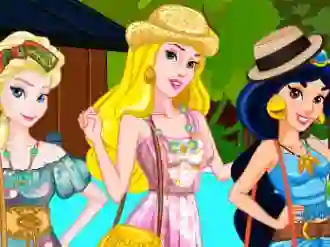 თამაში Princess Team Bohemian ონლაინ