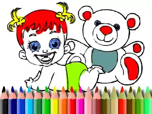 თამაში Back To School: Baby Doll Coloring ონლაინ