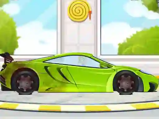 თამაში Sports Car Wash 2D ონლაინ