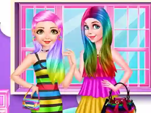 თამაში Princess Rainbow Look ონლაინ