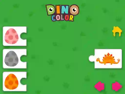 თამაში Dino Color ონლაინ