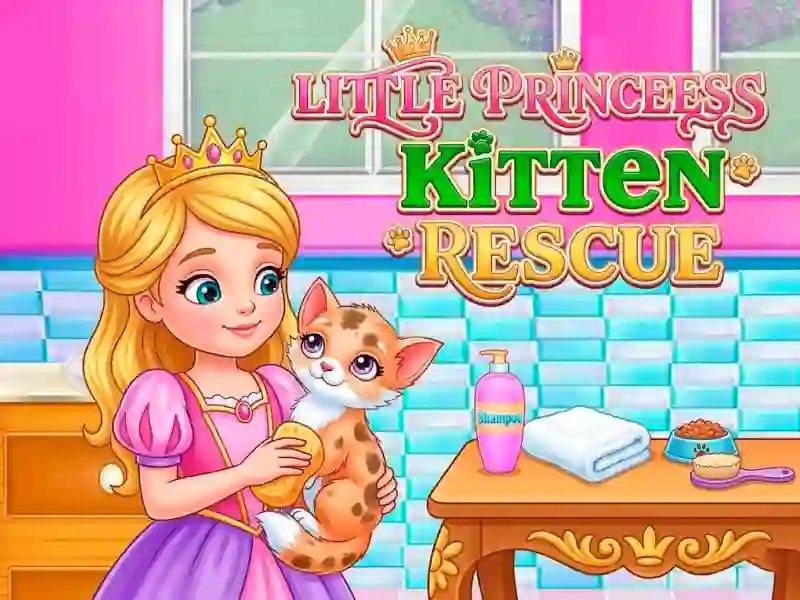 თამაში Little Princess Kitten Rescue ონლაინ