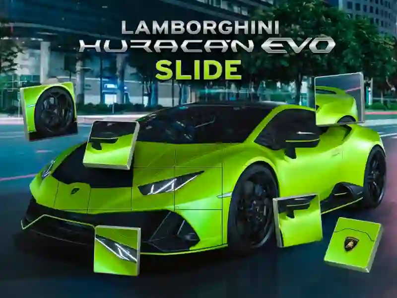 თამაში Lamborghini Huracan Evo Slide ონლაინ