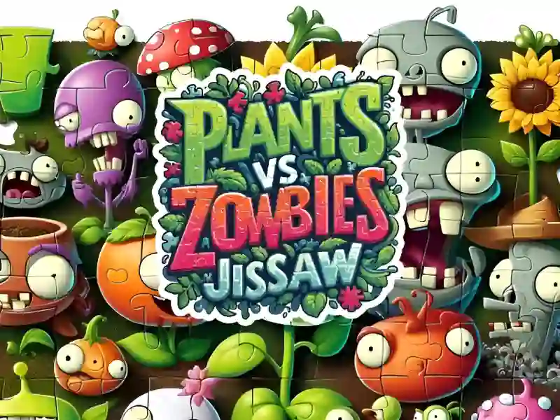 თამაში Plants vs Zombies Jigsaw ონლაინ