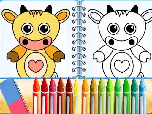 თამაში Lovely Pets Coloring Pages ონლაინ