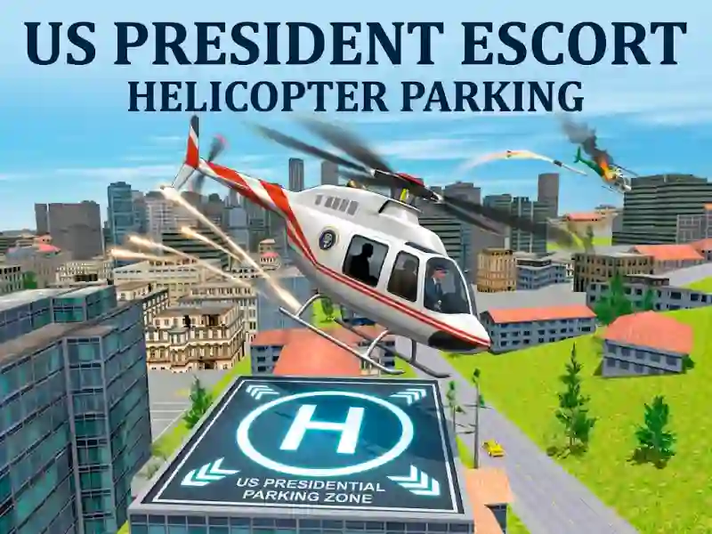 თამაში US President Escort Helicopter Parking ონლაინ