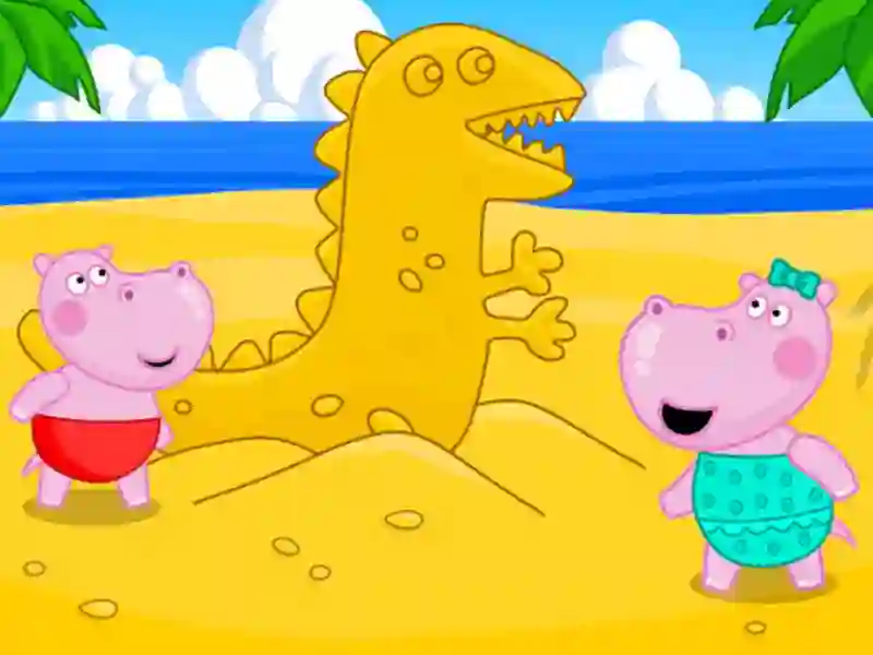 თამაში Hippo Beach Adventures ონლაინ