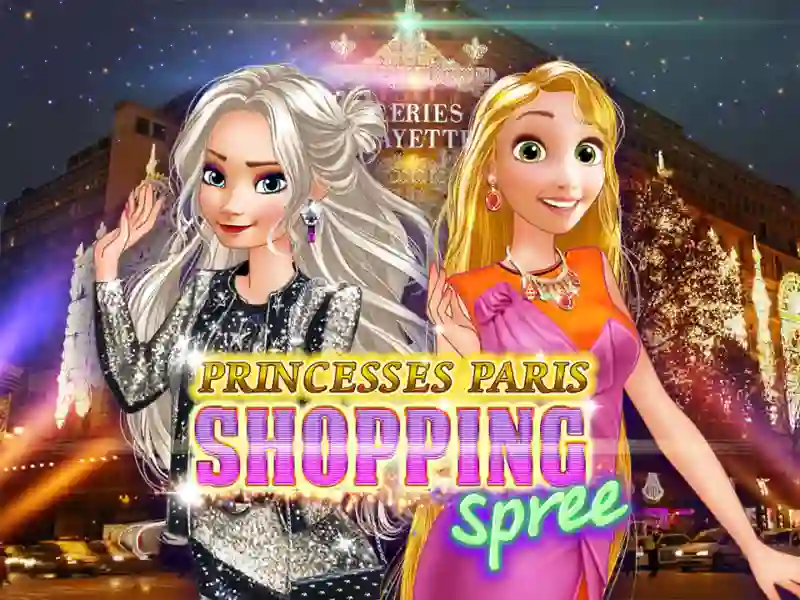 თამაში Princesses in Paris: fun shopping ონლაინ