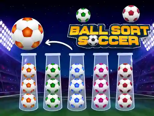 თამაში Ball Sort Soccer ონლაინ
