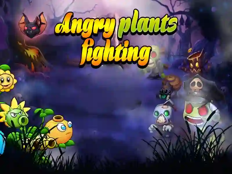 თამაში Angry Plants Fighting ონლაინ