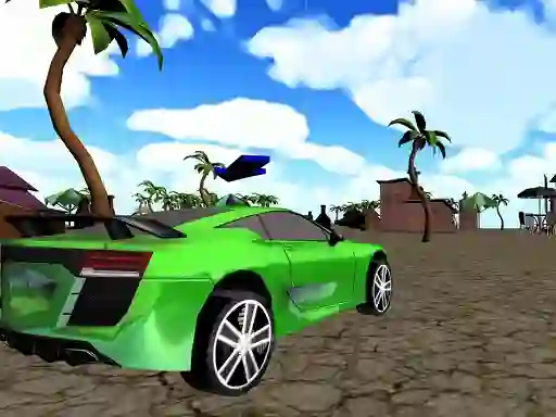 თამაში Xtreme Beach Car Racing ონლაინ