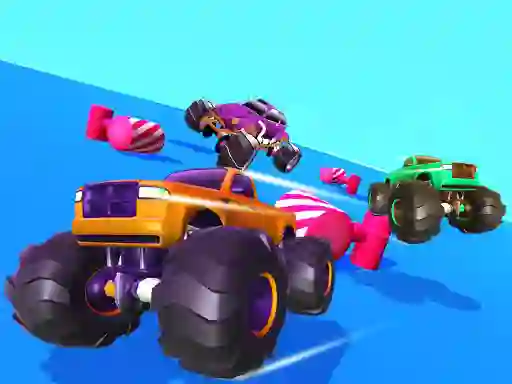 თამაში Fall Cars Ultimate Knockout Race ონლაინ