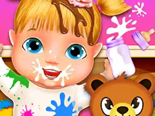 თამაში Lina Babysitter ონლაინ