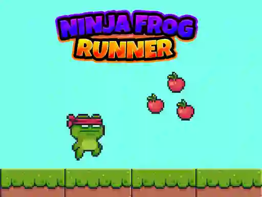 თამაში Ninja Frog Runner ონლაინ
