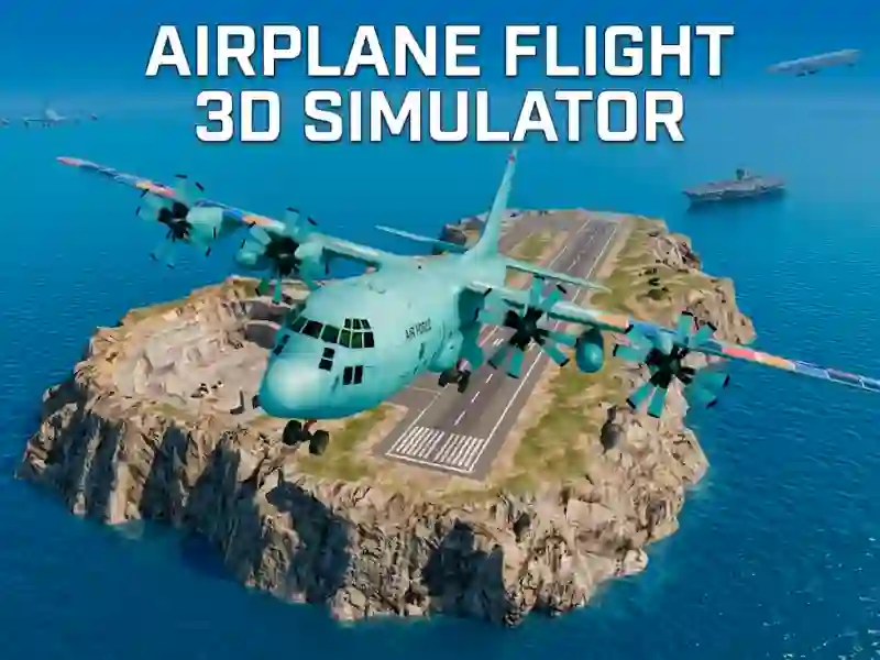 თამაში Airplane Flight 3D Simulator ონლაინ