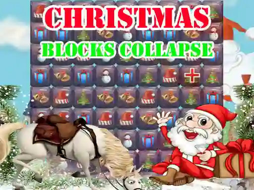 თამაში Christmas Blocks Collapse ონლაინ