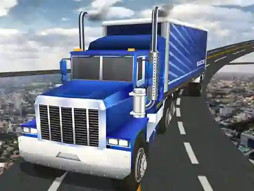 თამაში Impossible Truck Track Driving ონლაინ