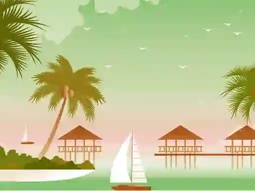 თამაში Tropical Paradise Difference ონლაინ