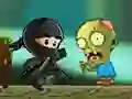 თამაში Ninja Kid Vs Zombies ონლაინ