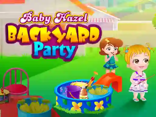 თამაში Baby Hazel Backyard Party ონლაინ