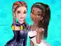 თამაში Elsa And Tiana Workout Buddies ონლაინ