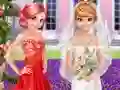 თამაში Frozen And Ariel Wedding ონლაინ