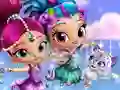 თამაში Shimmer and Shine Dress up ონლაინ