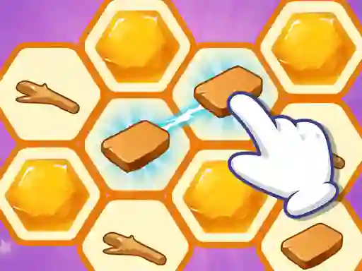 თამაში Collect Honey Puzzle ონლაინ
