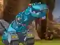 თამაში Dinotrux builder create & print ონლაინ