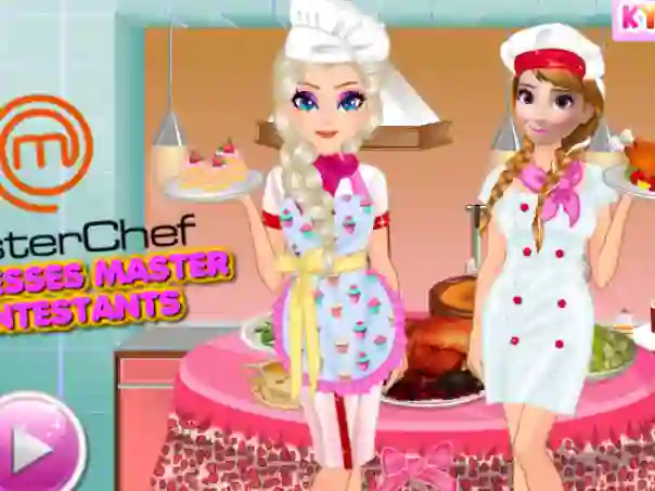 თამაში Princesses Masterchef Contestants ონლაინ