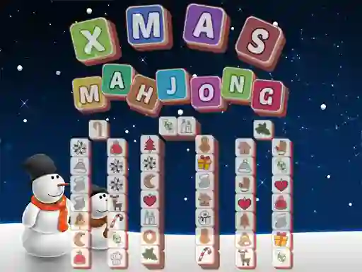 თამაში Xmas Mahjong Tiles 2023 ონლაინ