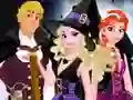 თამაში Frozen Team Halloween ონლაინ
