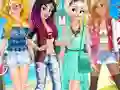 თამაში Princesses Welcome Summer Party ონლაინ