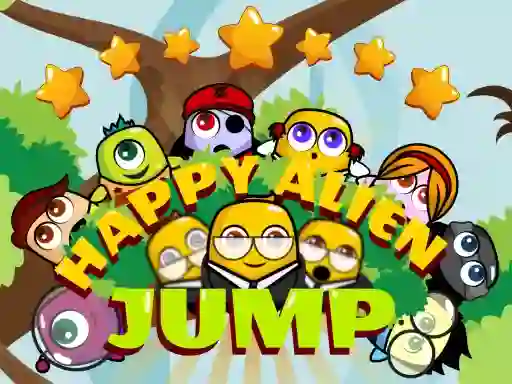 თამაში Happy Alien Jump ონლაინ