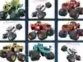 თამაში Offroad Trucks Memory ონლაინ