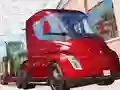 თამაში Tesla Truck Jigsaw ონლაინ