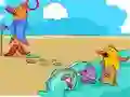 თამაში Cartoon Birds Differences ონლაინ