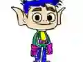 თამაში Back To School: Titans Coloring Book ონლაინ