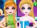 თამაში Princesses Trendy Social Networks ონლაინ