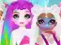 თამაში Miss Charming Unicorn Hairstyle ონლაინ
