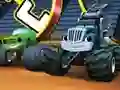 თამაში Blaze and the Monster Machines Word Links ონლაინ