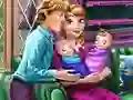 თამაში Ice Princess Family Day ონლაინ