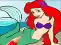 თამაში Princess Mermaid Coloring Game ონლაინ